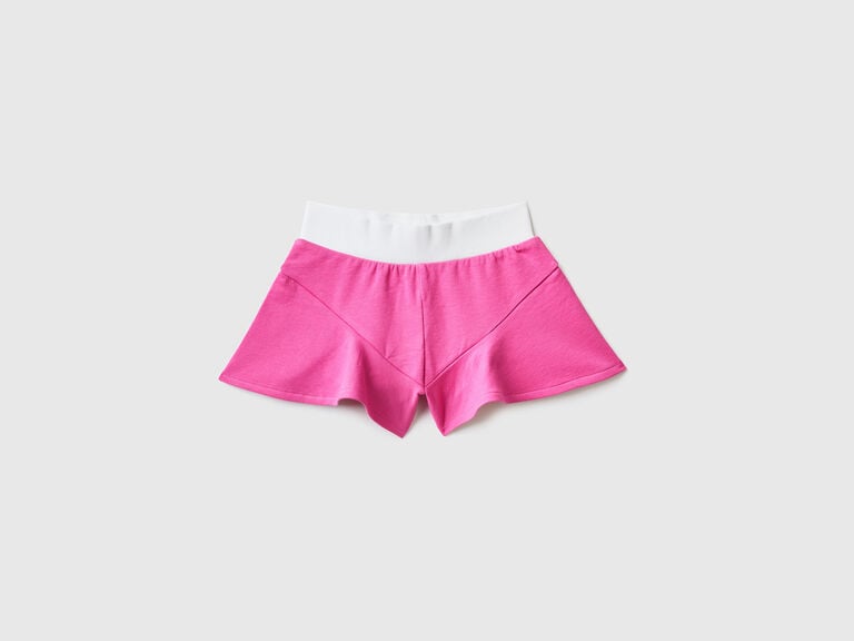 (image for) Acquista Online Shorts gamba ampia in cotone stretch
